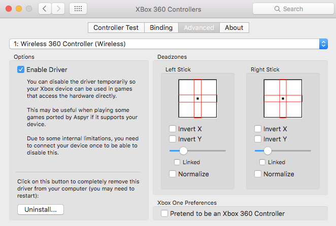 how to use xbox one controller mac for emulator